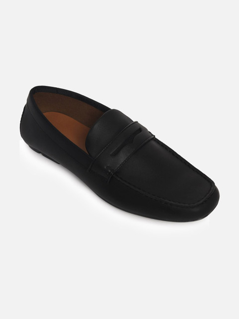 

ALDO Men Black Solid Loafers
