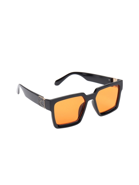 

Swiss Design Unisex UV Protected Lens Square Sunglasses SDSG, Orange