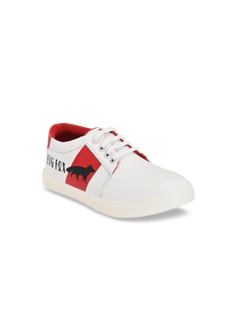 

Big Fox Boys Red Printed Sneakers