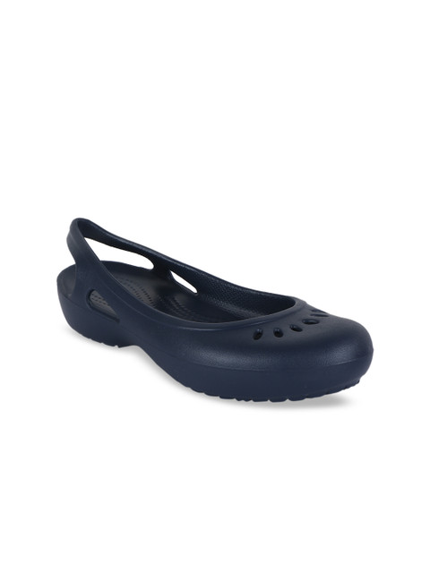 

Crocs Women Navy Blue Solid Ballerinas