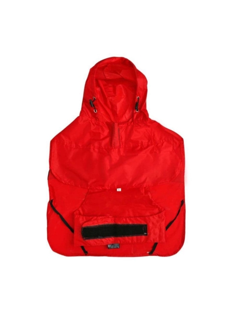 

Heads Up For Tails Red Dog Raincoat