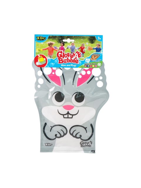 

Glove A Bubbles Kids Grey & Pink Glove A Bubble Rabbit Toy