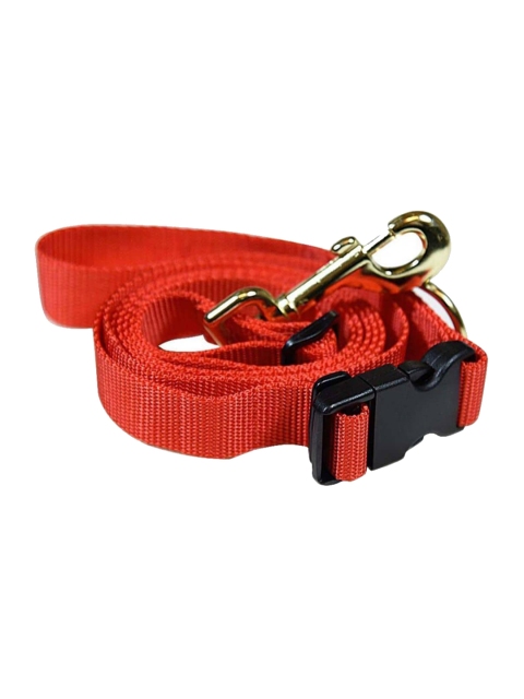 

Heads Up For Tails Red HUFT Adjustable Nylon Dog Leash