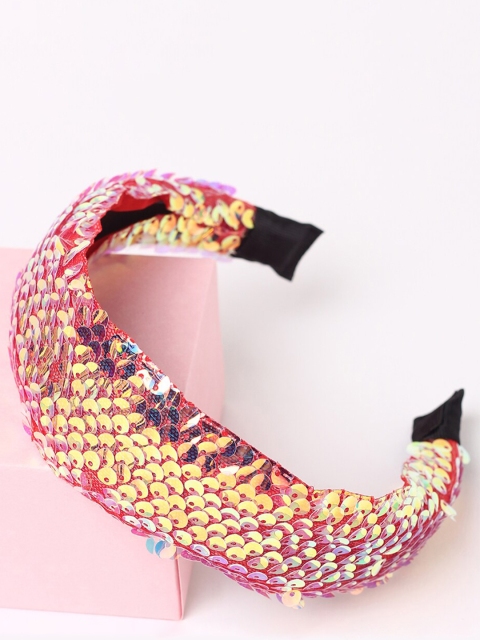 

The Magic Wand Fuchsia Embellished Hairband