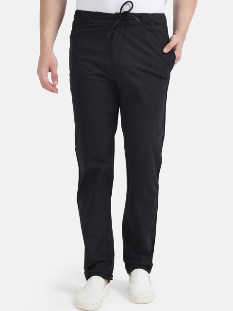 

Monte Carlo Men Black Solid Track Pants