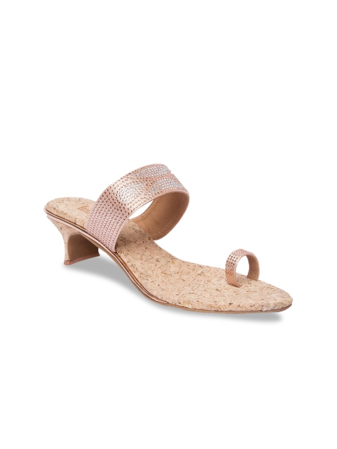 

Inc 5 Women Rose Gold Embellished Heels