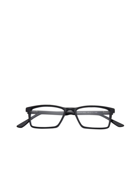 

VAST Unisex Black Solid Full Rim Rectangle Frames ACETATE_1003_C8