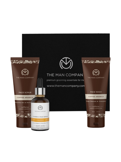 

THE MAN COMPANY Men Grooming Kit, Coffee brown