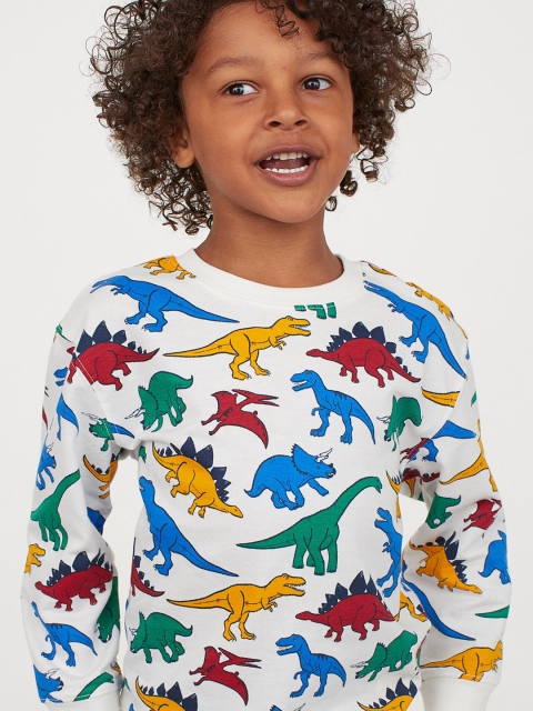 

H&M Boys White Sweatshirt