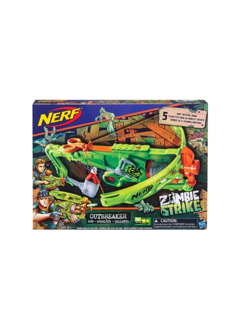

NERF Kids Green & Orange Zombie Strike Outbreaker Bow