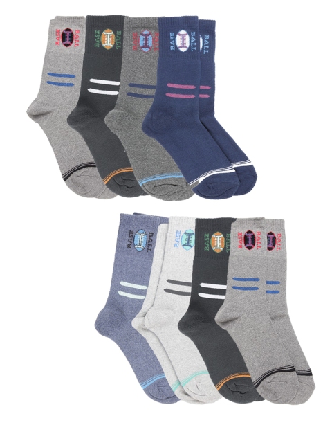 

Dollar Men Pack Of 8 Assorted Ankle-Length Socks