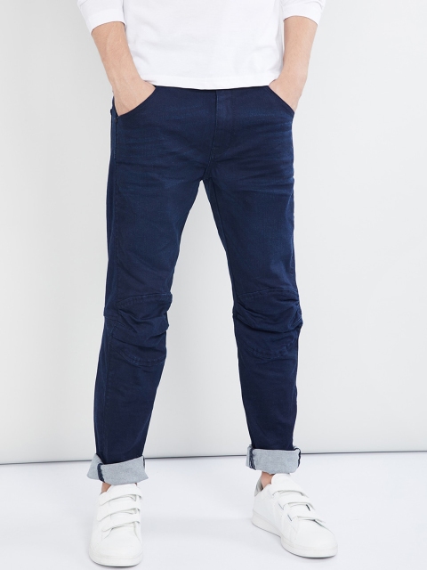 

max Men Navy Blue Skinny Fit Mid-Rise Clean Look Stretchable Jeans