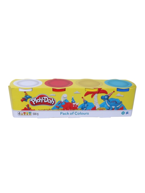 Hasbro Kids Pack Of 4 Yellow & Red Play-Doh 4-Ounce Non-Toxic Colours