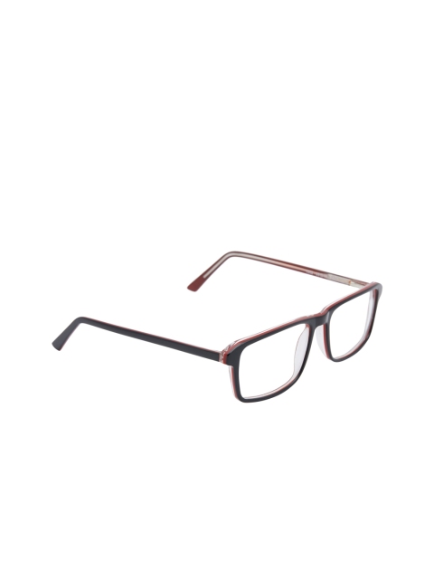 

VAST Unisex Black & Red Colourblocked Full Rim Rectangle Frames