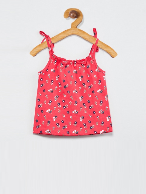 

max Girls Pink Printed Top