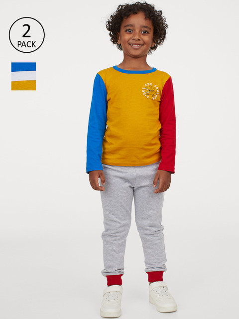 

H&M Boys Multicoloured 3-Piece Jersey Set, Multi