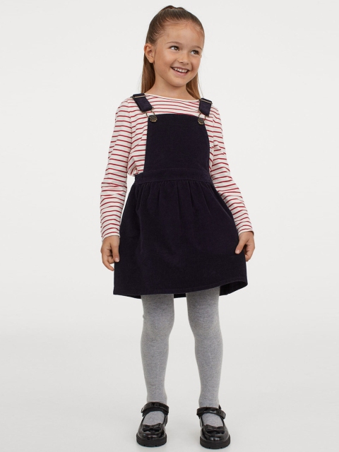 

H&M Girls White & Blue 2-Piece Cotton Set