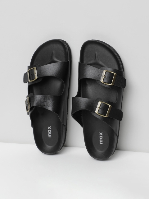 

max Men Black Comfort Sandals