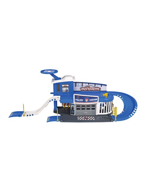 

Majorette Kids Multicoloured Police Station & Car Track Set, Multi
