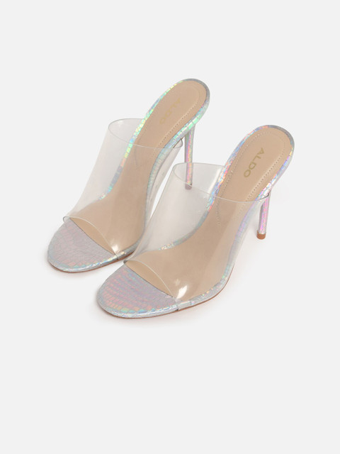 

ALDO Women Transparent Solid Stilettos