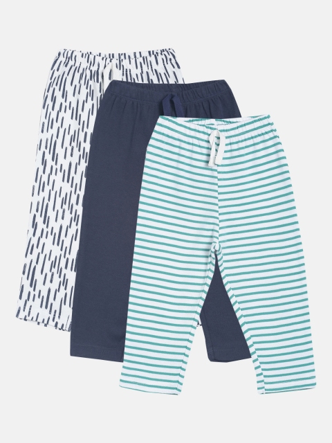 

MINI KLUB Boys Pack of 3 Knitted Track Pants, Navy blue
