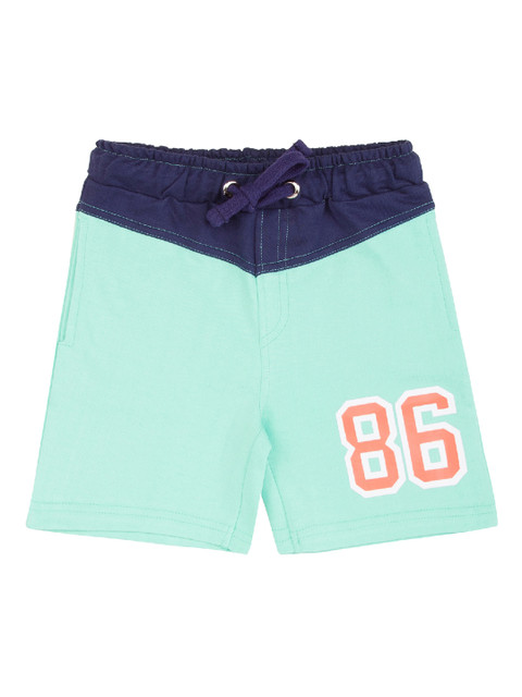 

Donuts Boys Green Printed Regular Fit Regular Shorts