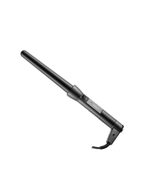 

Rozia Black Ceramic Conical Curling Wand Professional Instant Heat up Hair Curler
