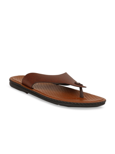 

Sandak by Bata Men Brown Comfort Sandals