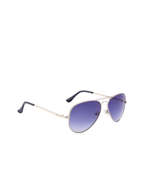 

IDEE Unisex UV Protected Lens Aviator Sunglasses IDEE-S2500_C21, Blue