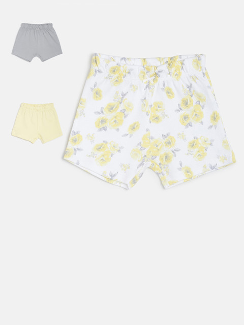 

MINI KLUB Boys Pack Of 3 Regular Fit Shorts, White