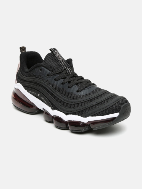 

Xtep Women Black AIR MEGA Energy Ring Running Shoes
