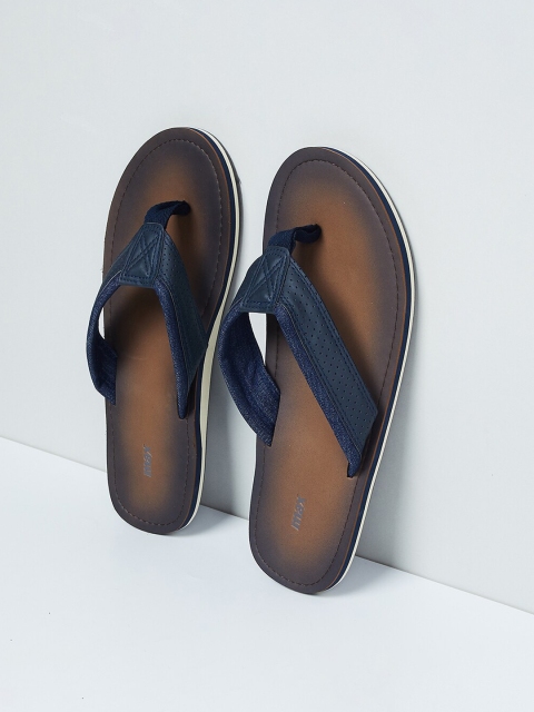 

max Men Navy Blue Comfort Sandals