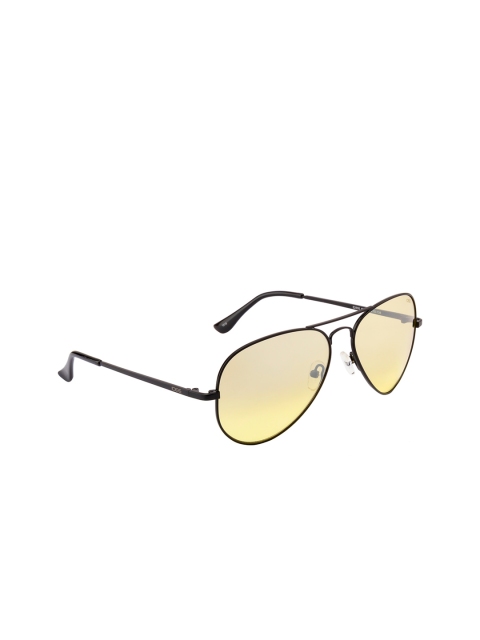 

IDEE Unisex Aviator Sunglasses S2500_C58, Yellow