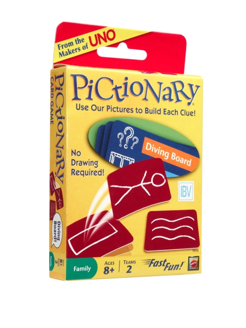

Mattel Kids Blue & Red Pictionary Card Game