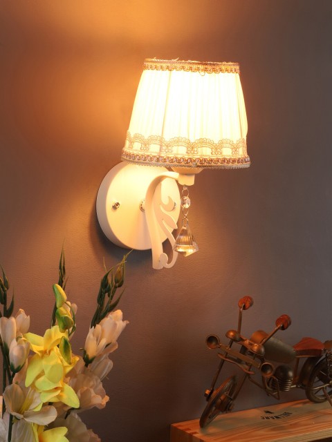 

LUXSUN White Solid Traditional Wall Lamp