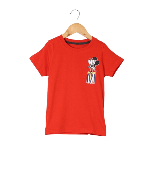 

Colt Boys Red Solid Round Neck T-shirt