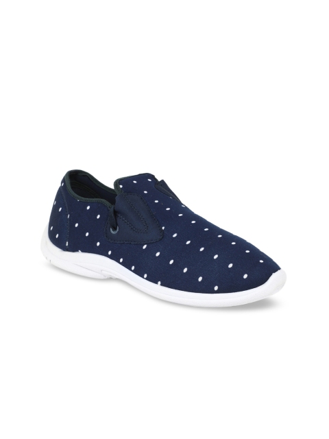 

Bata Women Navy Blue Slip-On Sneakers