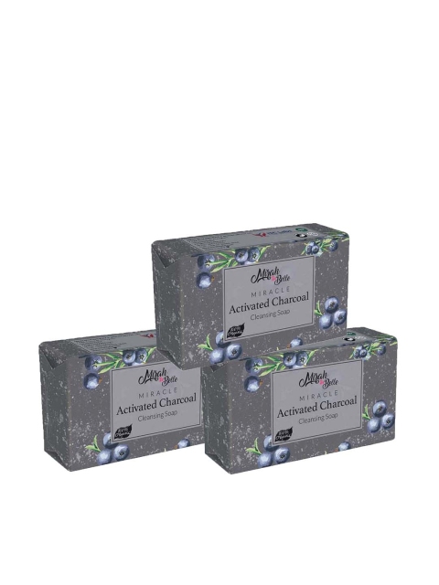 

Mirah Belle Pack of 3 Charcoal Cleansing Soap 75 gm (each)