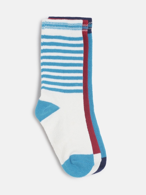 

MINI KLUB Boys Pack Of 3 Multicoloured Printed Socks, Blue