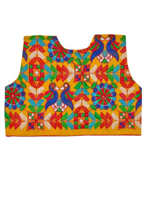 

BANJARA INDIA Girls Multicoloured Embroidered Tailored Jacket, Multi