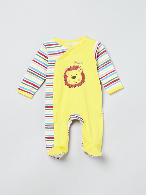

max Boys Multicoloured Striped Sleepsuit, Multi