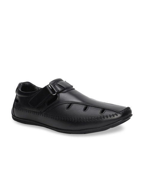 

Bata Men Black Shoe-Style Sandals