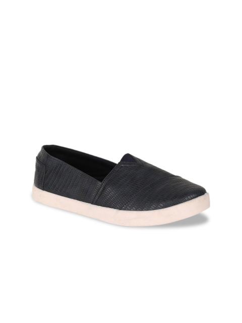 

Bata Women Navy Blue Textured Espadrilles
