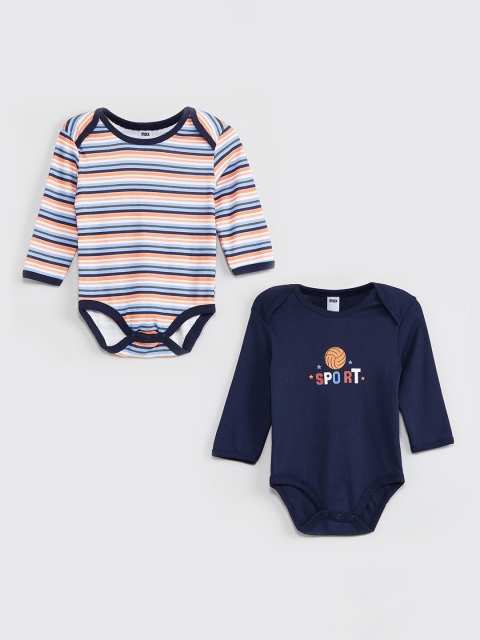 

max Infant Boys Pack Of 2 Bodysuits, White
