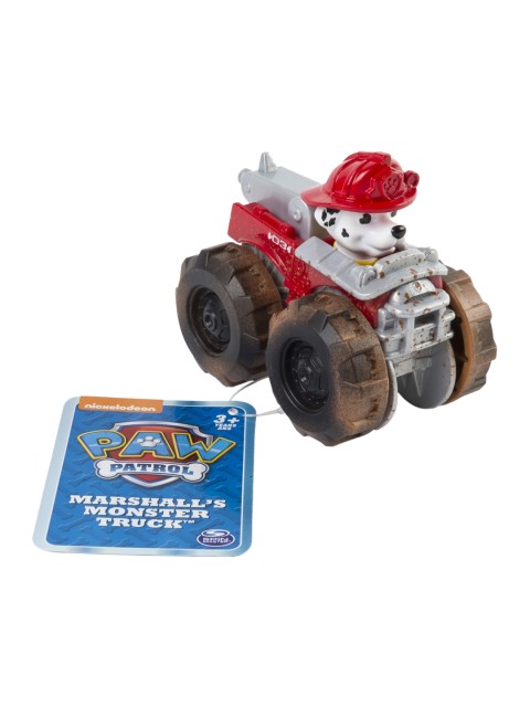 

PAW PATROL Boys Grey & Brown Action Figures Marshall's Monster Truck