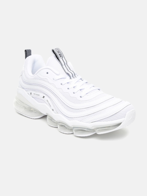 

Xtep Men White Textile Air Mega 2 Running Shoes