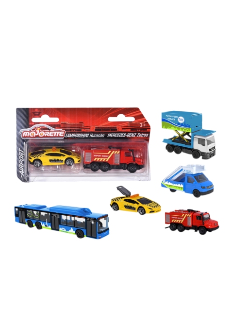 

Majorette By ToysRus Unisex Kids Set Of 3 Assorted Small Airport Service Vehicles