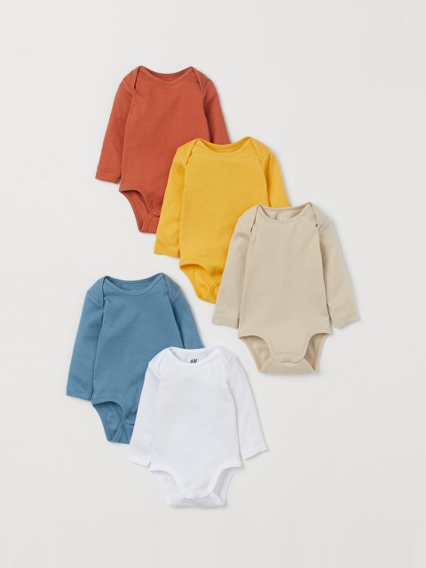 

H&M Kids 5-Pack Bodysuits, Multi
