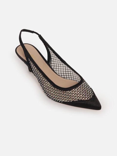 

ALDO Women Black Textured Pumps