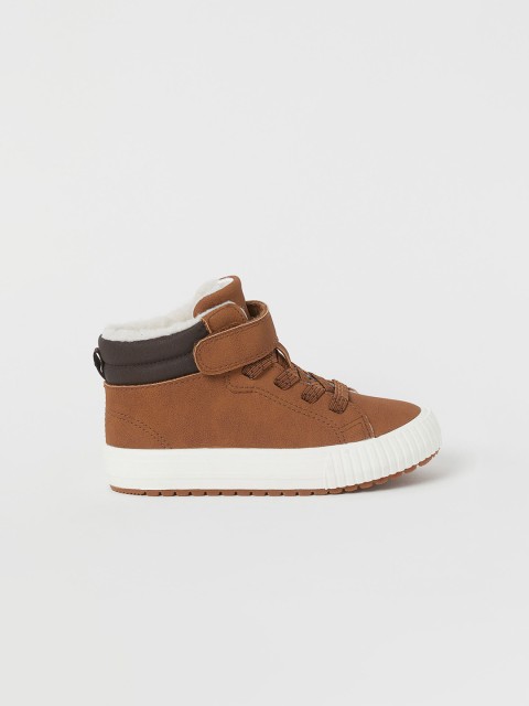 

H&M Boys Brown Warm-Lined Hi-Tops